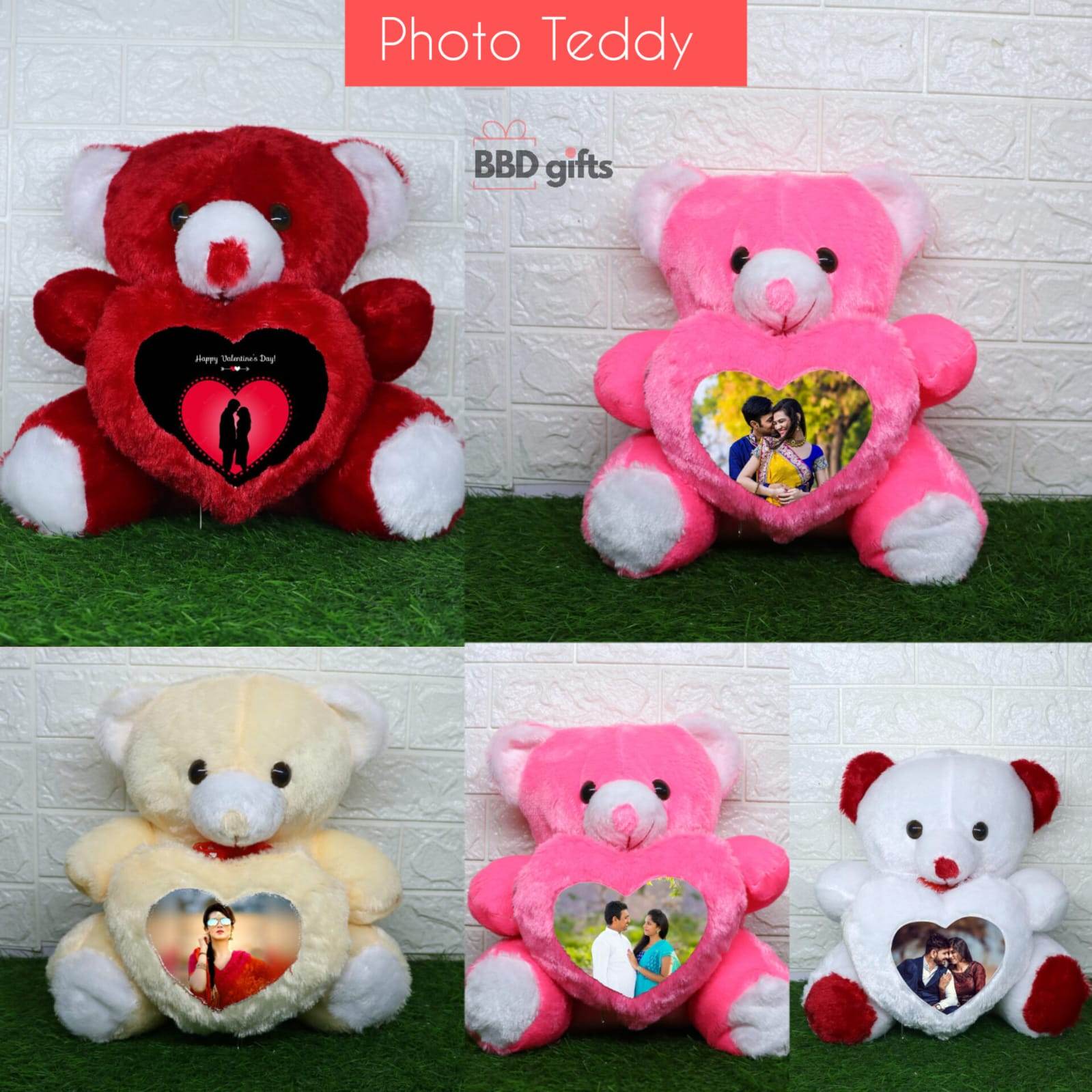 Customise Photo Teddy - BBD GIFTS