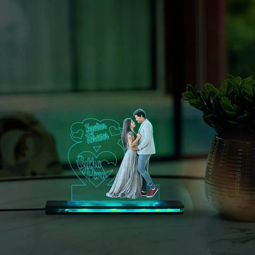 3D ILLUSION TABLE TOP | ANNIVERSARY GIFTS |couple gifts - BBD GIFTS