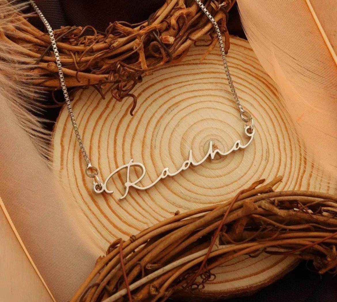 Signature Name Pendant - BBD GIFTS