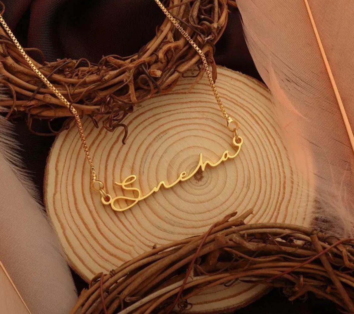 Signature Name Pendant - BBD GIFTS