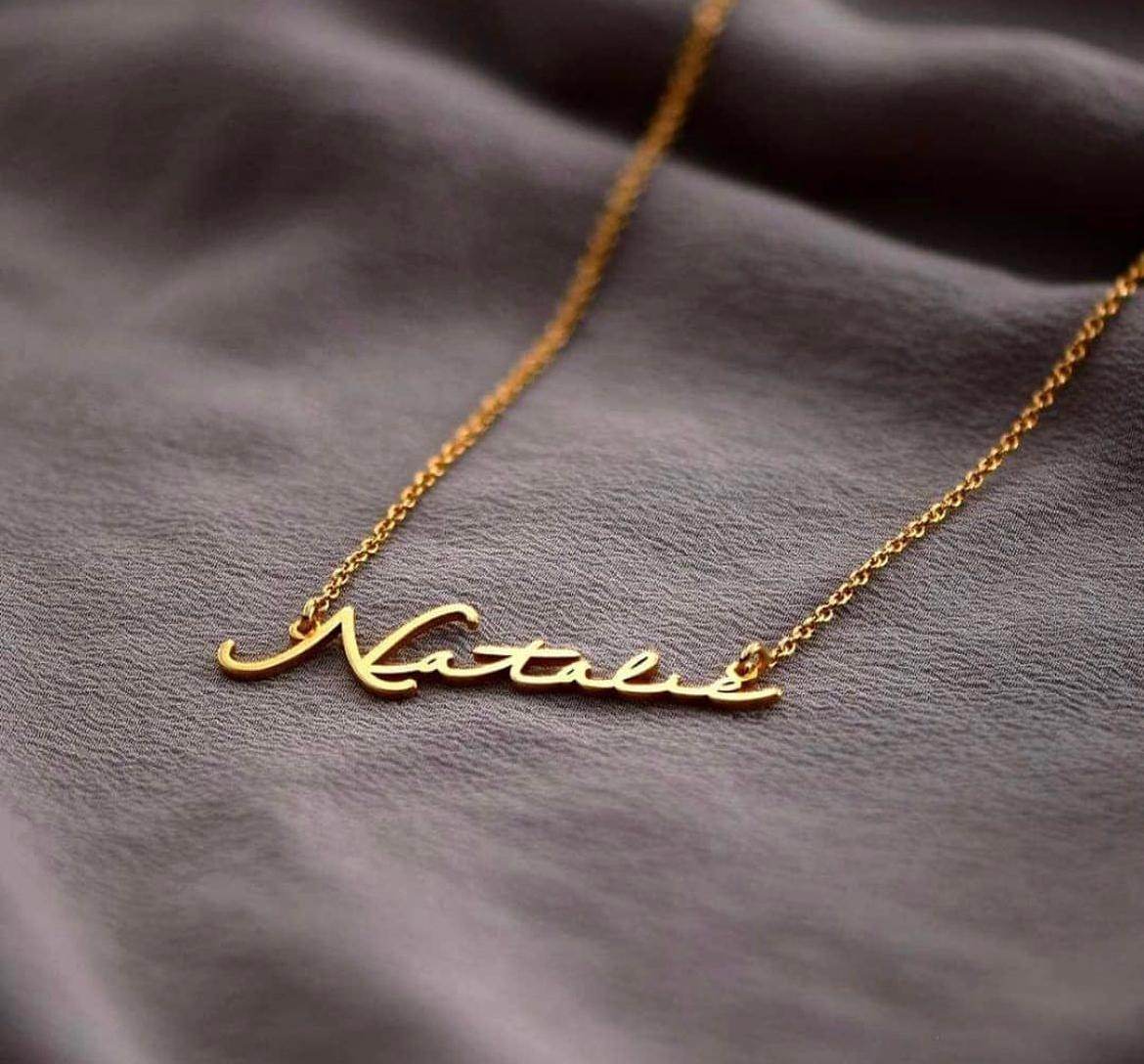 Signature Name Pendant - BBD GIFTS