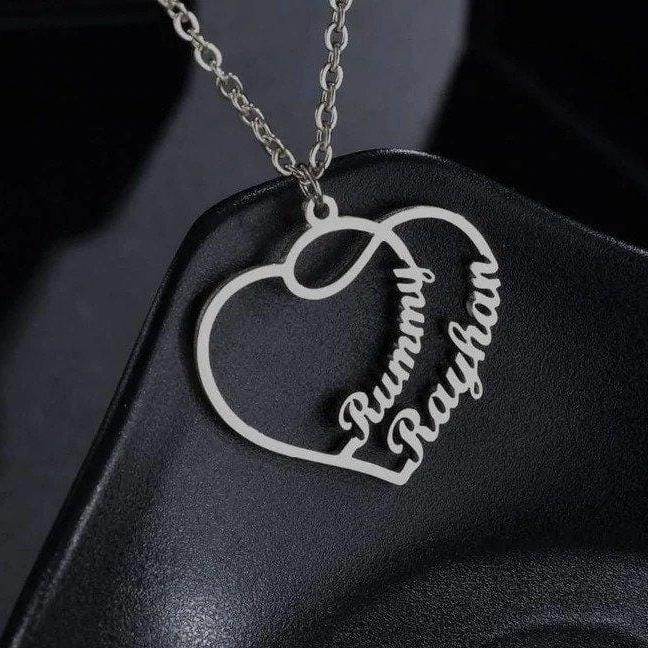 Couple Name Pendant - BBD GIFTS