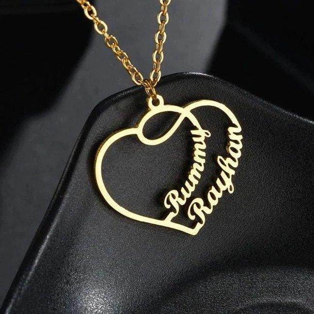 Couple Name Pendant - BBD GIFTS