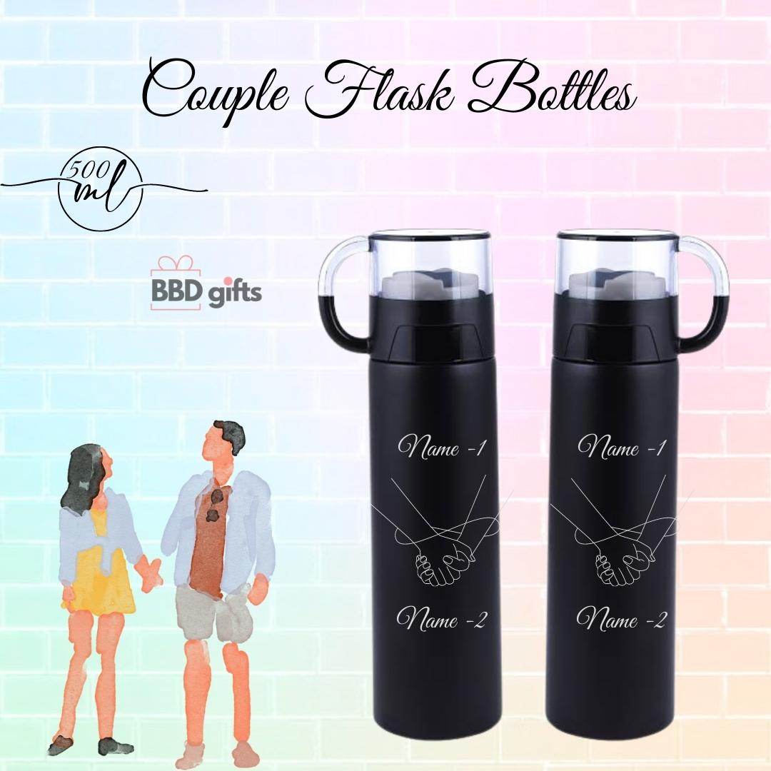 Personalized Couple Travel Mug | Couple Travel Mug | King Queen Travel Mug | Couples Gift | Romantic Gift For Anniversary | Wedding - BBD GIFTS