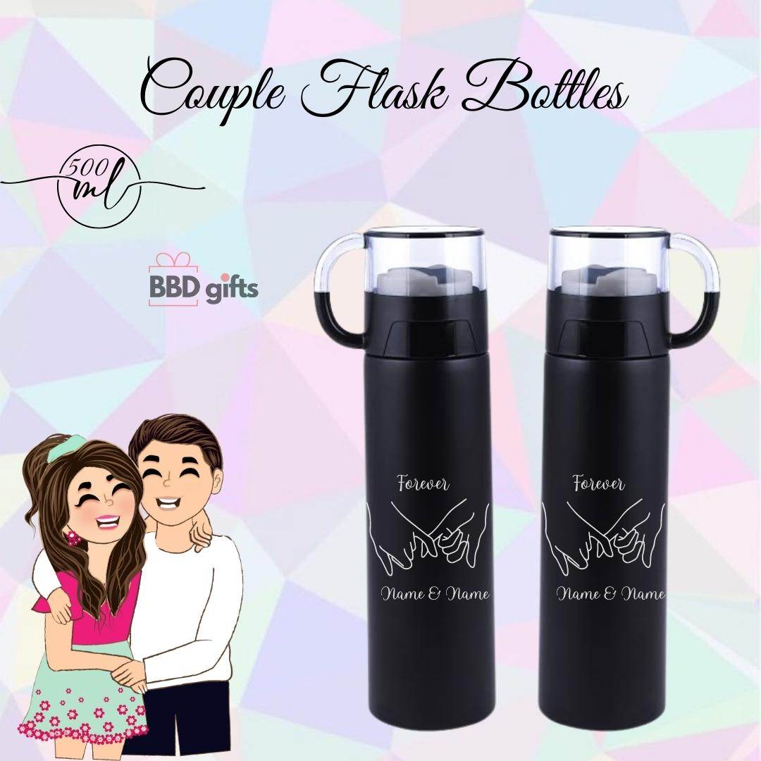 Personalized Couple Travel Mug | Couple Travel Mug | King Queen Travel Mug | Couples Gift | Romantic Gift For Anniversary | Wedding - BBD GIFTS