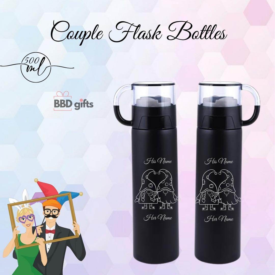 Personalized Couple Travel Mug | Couple Travel Mug | King Queen Travel Mug | Couples Gift | Romantic Gift For Anniversary | Wedding - BBD GIFTS