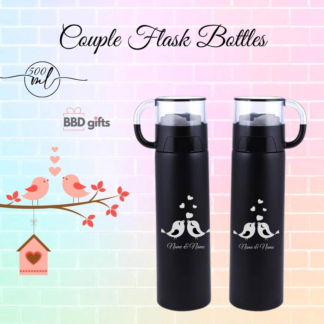 Personalized Couple Travel Mug | Couple Travel Mug | King Queen Travel Mug | Couples Gift | Romantic Gift For Anniversary | Wedding - BBD GIFTS