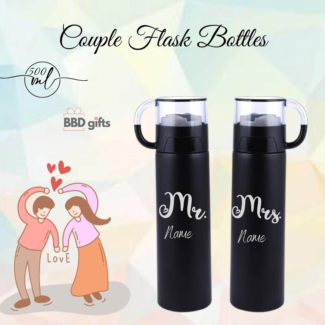 Personalized Couple Travel Mug | Couple Travel Mug | King Queen Travel Mug | Couples Gift | Romantic Gift For Anniversary | Wedding - BBD GIFTS