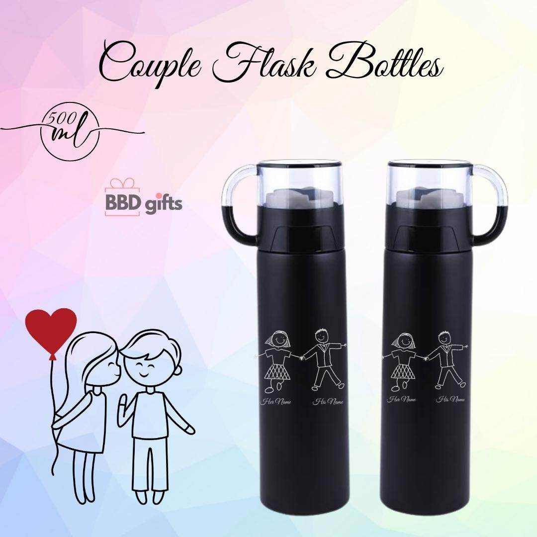 Personalized Couple Travel Mug | Couple Travel Mug | King Queen Travel Mug | Couples Gift | Romantic Gift For Anniversary | Wedding - BBD GIFTS