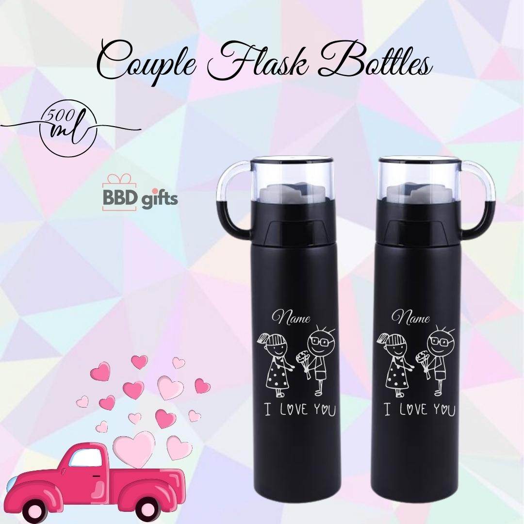 Personalized Couple Travel Mug | Couple Travel Mug | King Queen Travel Mug | Couples Gift | Romantic Gift For Anniversary | Wedding - BBD GIFTS