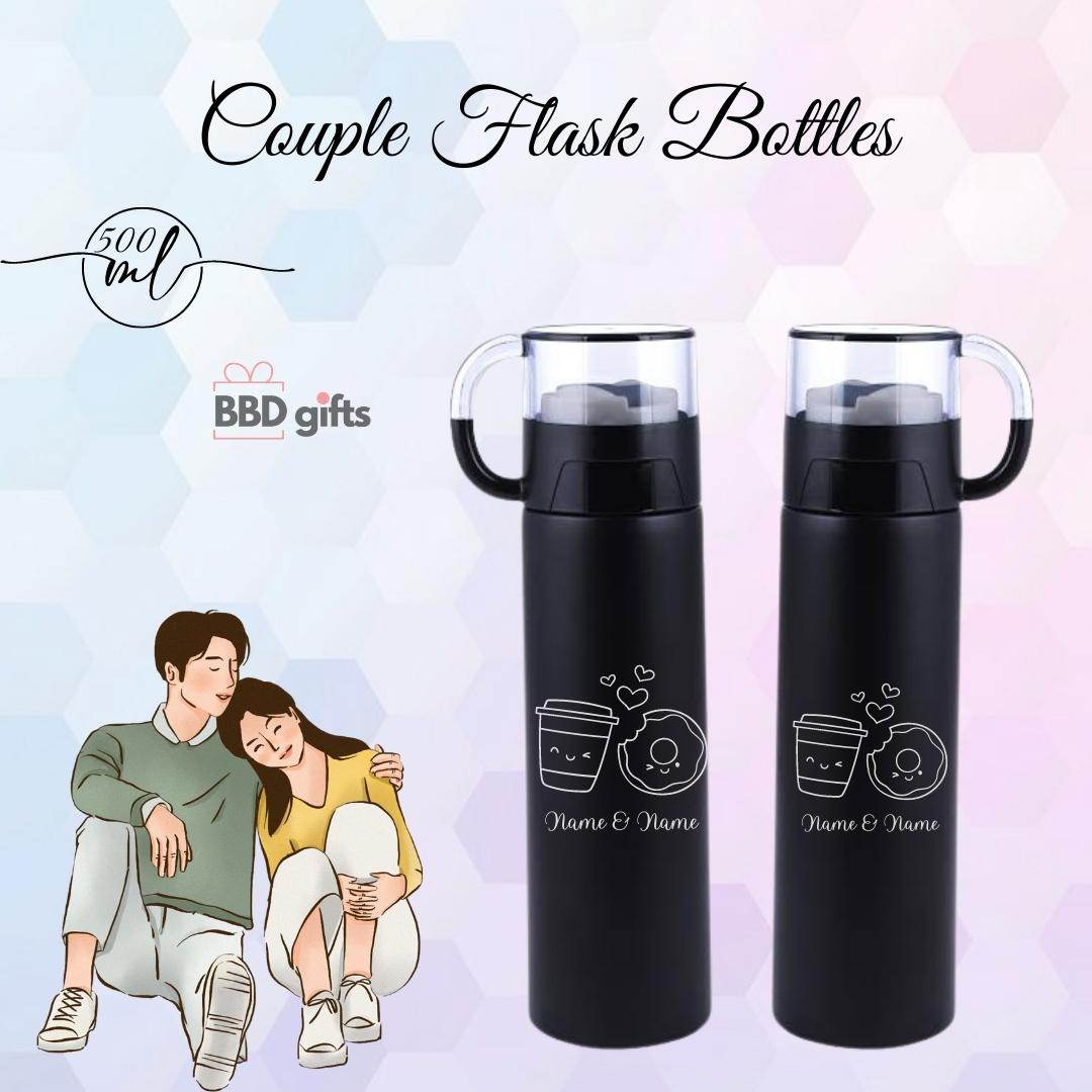 Personalized Couple Travel Mug | Couple Travel Mug | King Queen Travel Mug | Couples Gift | Romantic Gift For Anniversary | Wedding - BBD GIFTS