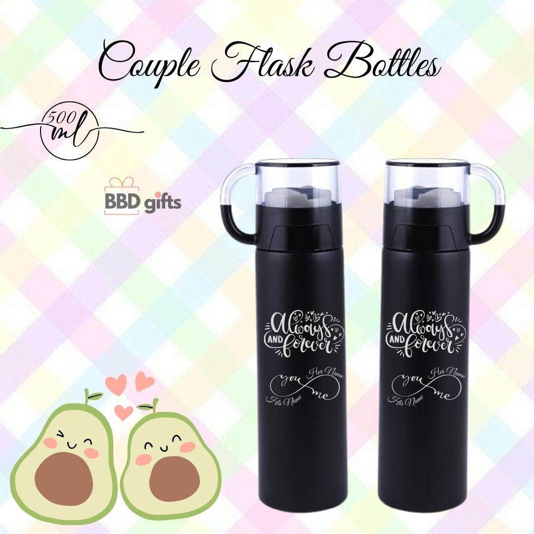 Personalized Couple Travel Mug | Couple Travel Mug | King Queen Travel Mug | Couples Gift | Romantic Gift For Anniversary | Wedding - BBD GIFTS