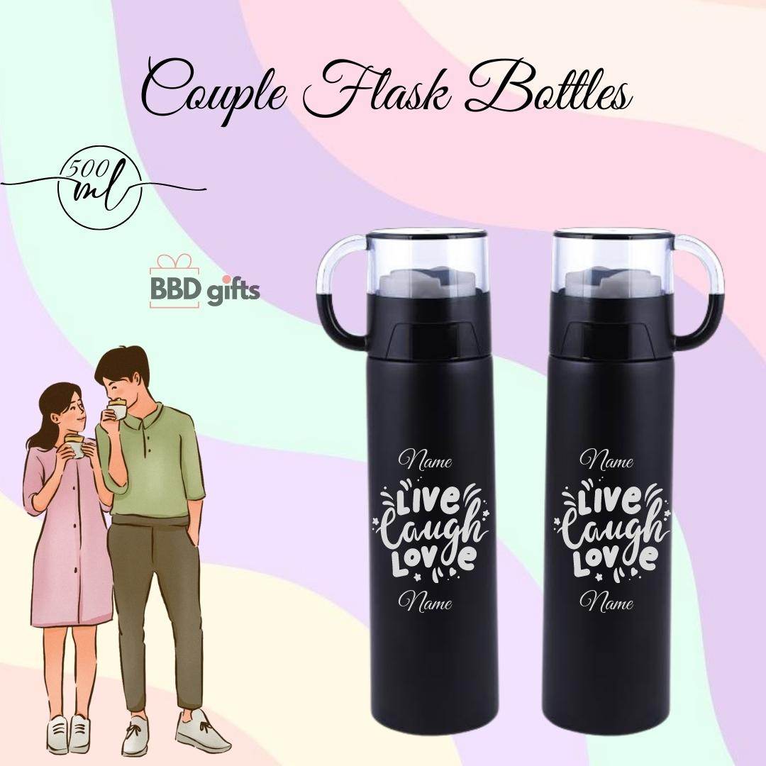 Personalized Couple Travel Mug | Couple Travel Mug | King Queen Travel Mug | Couples Gift | Romantic Gift For Anniversary | Wedding - BBD GIFTS