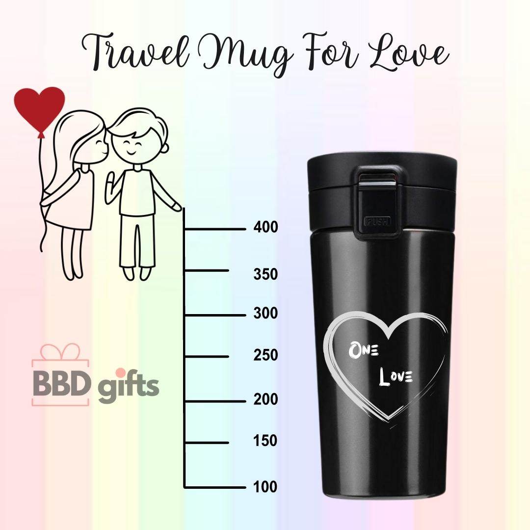 Personalized Couple Travel Mug | Couple Travel Mug | King Queen Travel Mug | Couples Gift | Romantic Gift For Anniversary | Wedding - BBD GIFTS