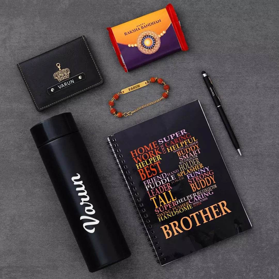 Workaholic Brother Special Combo Gift Set | Personalized Gifts for Brother | Best Gift for Sibling - BBD GIFTS