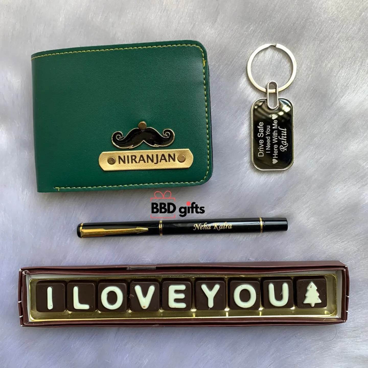 Premium wallet Combo | Valentine's day special gift | Gift for him | Couplesgifts - BBD GIFTS