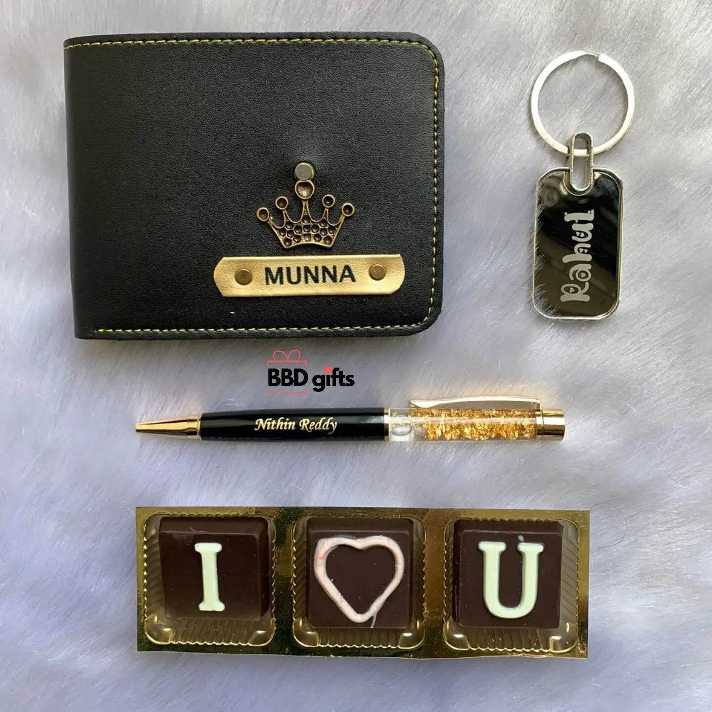 Premium wallet Combo | Valentine's day special gift | Gift for him | Couplesgifts - BBD GIFTS