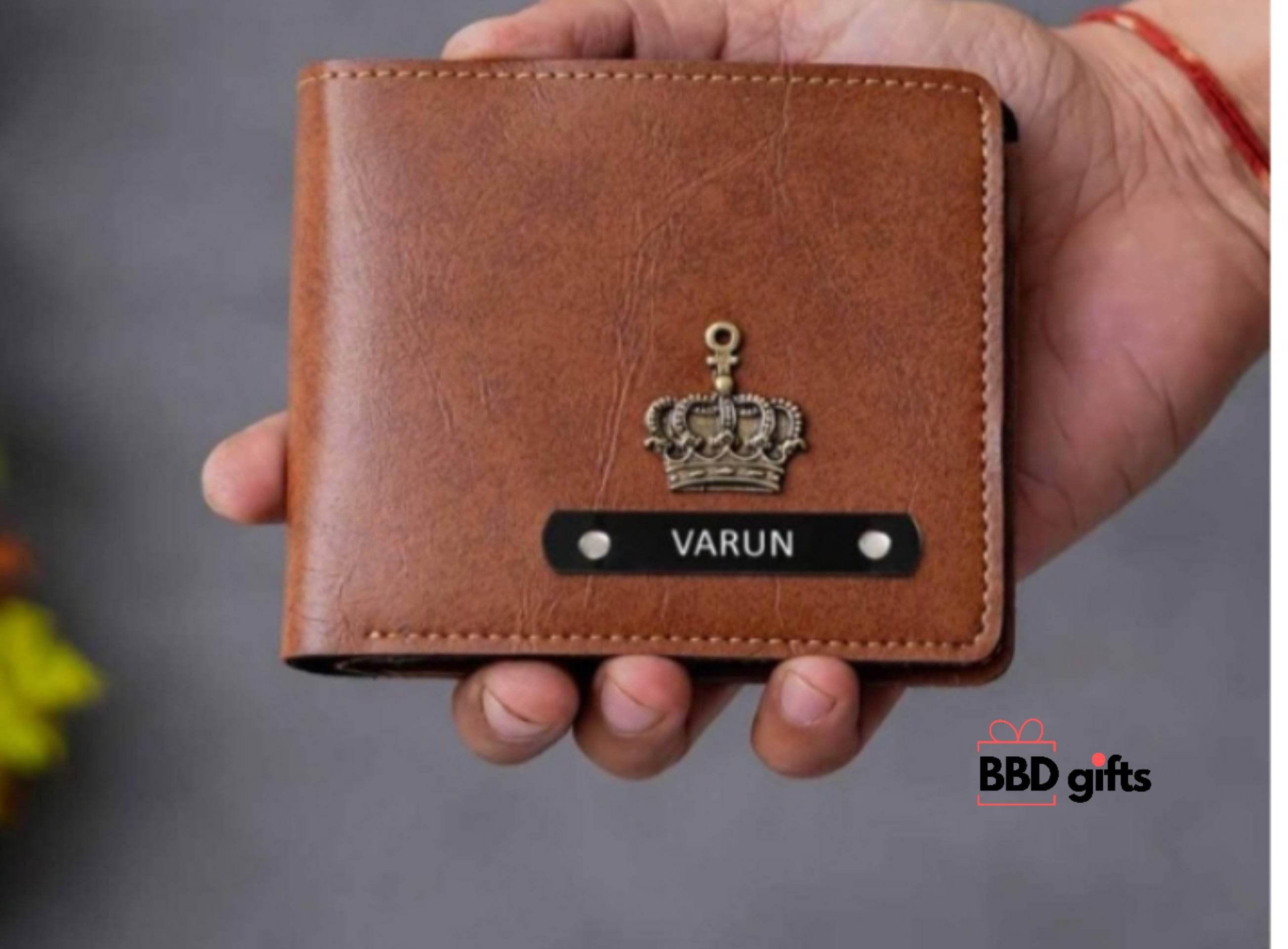 Mens wallet customized - Gift For Him - BBD GIFTS