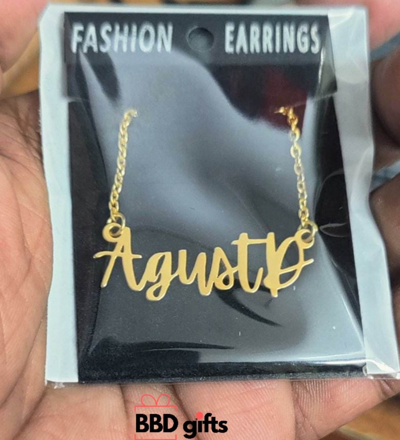Customized neckpiece with names - BBD GIFTS