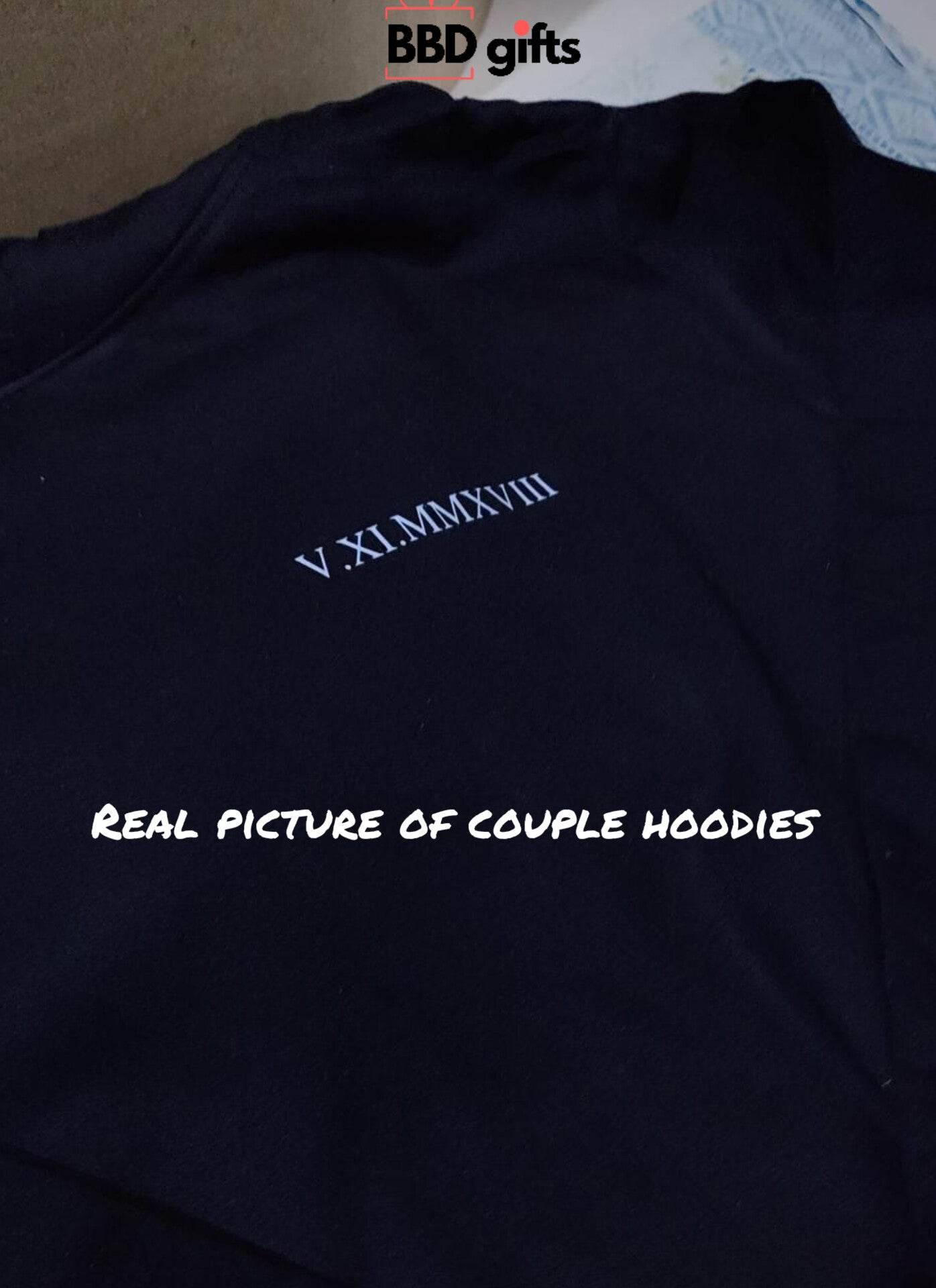 customized Hoodies: The Perfect Anniversary & New Year Gifts for Couples - BBD GIFTS