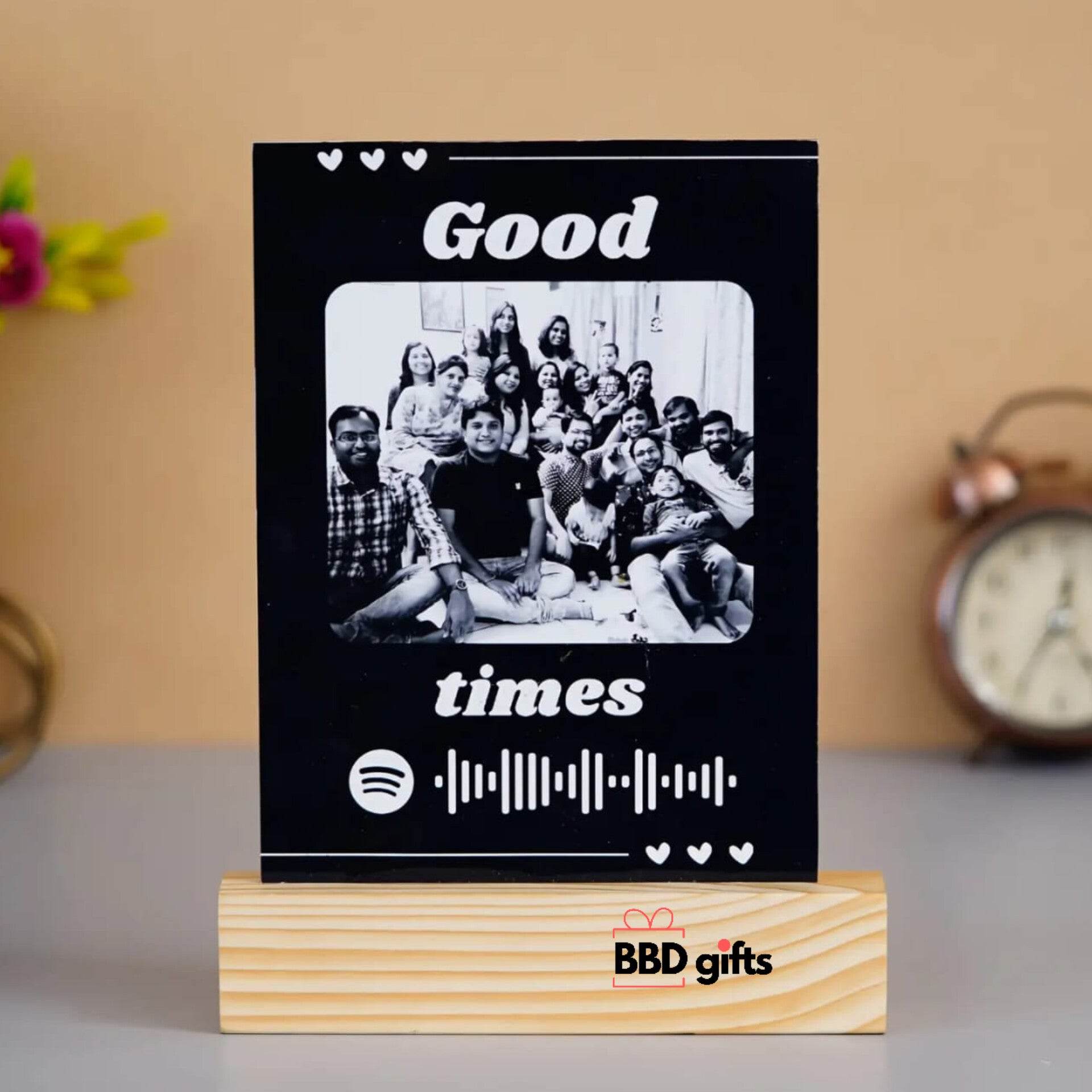 Customized Spotify Frame | Spotify frame for Couples - BBD GIFTS