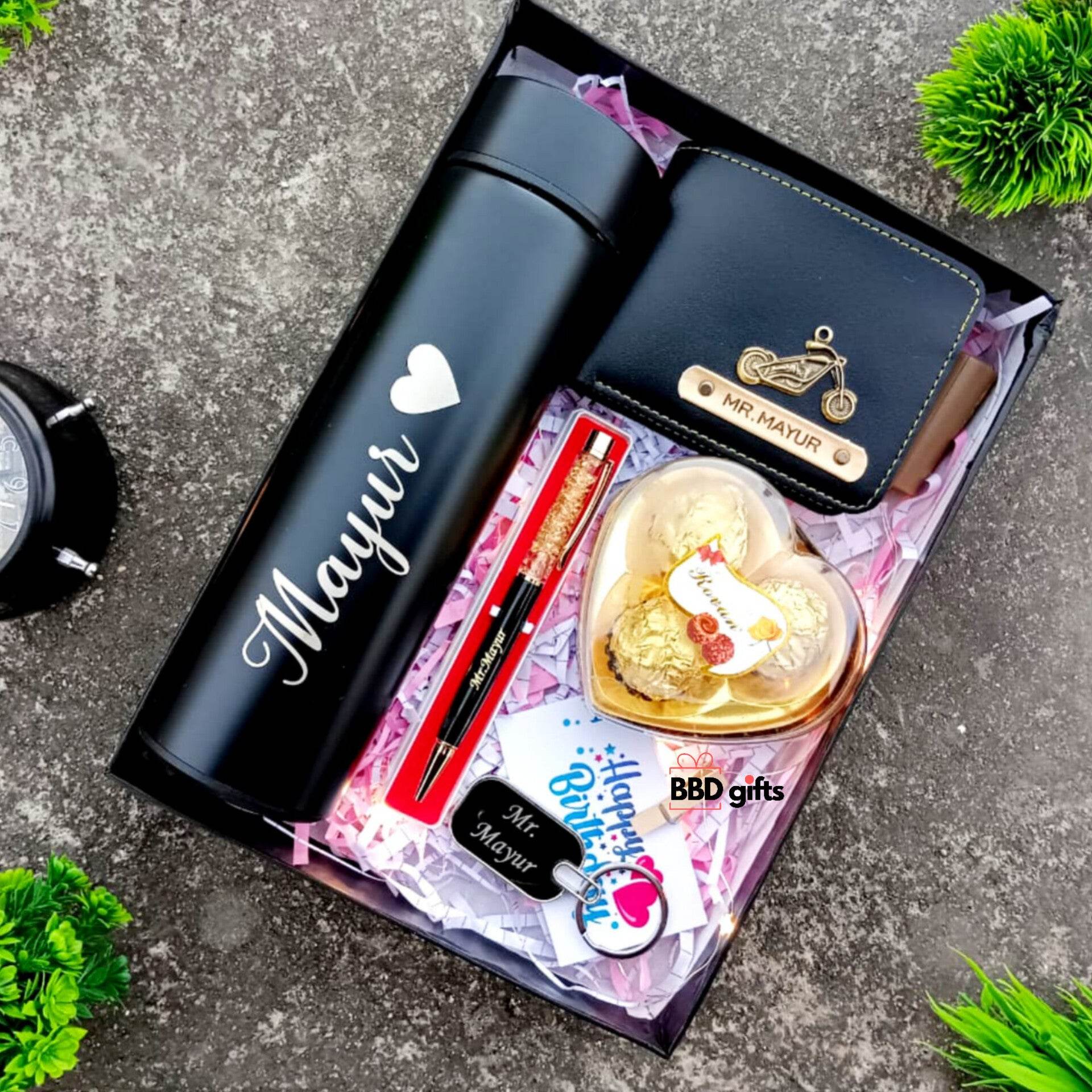 Customized Gift Hamper for Him | Premium Combo for Boyfriend | Valentine’s Day Special - BBD GIFTS