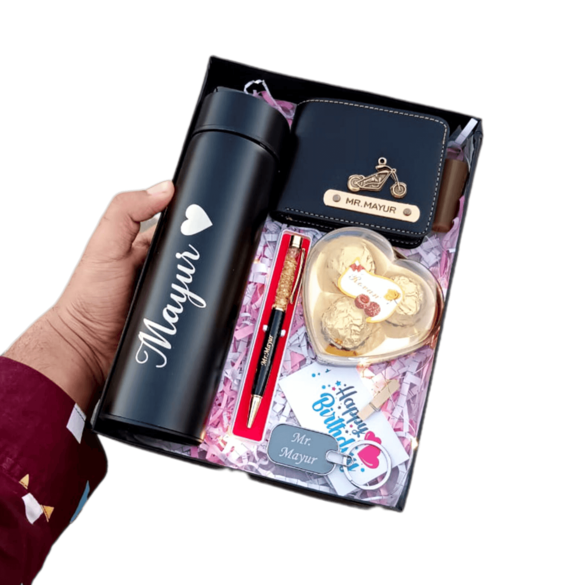 Customized Gift Hamper for Him | Premium Combo for Boyfriend | Valentine’s Day Special - BBD GIFTS