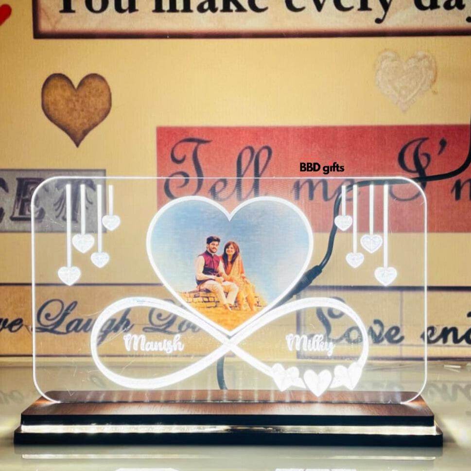 Customised Infinity heart light - BBD GIFTS