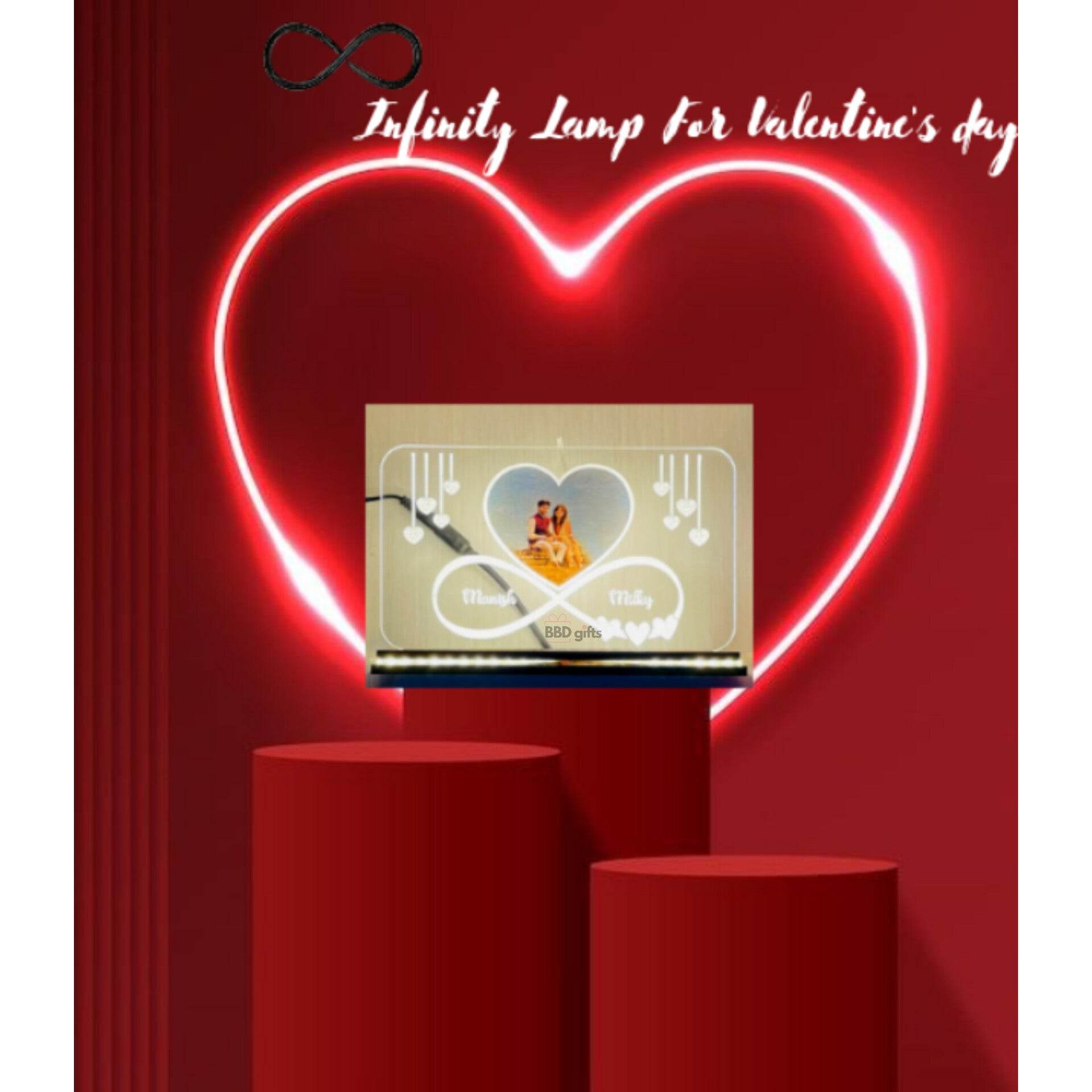 Customised Infinity heart light - BBD GIFTS