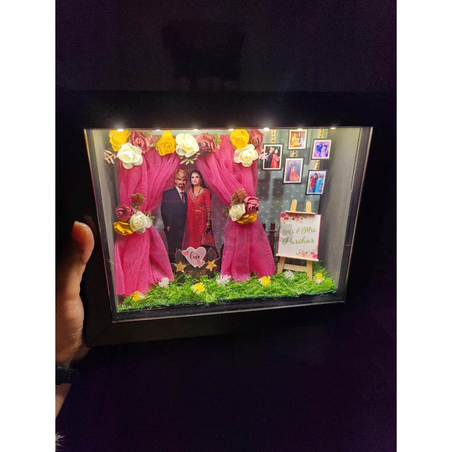 Customised Handmade Miniature Frame - Miniature Shadow Frames - Unique Gifts For Birthday - Birthday Gifts - BBD GIFTS