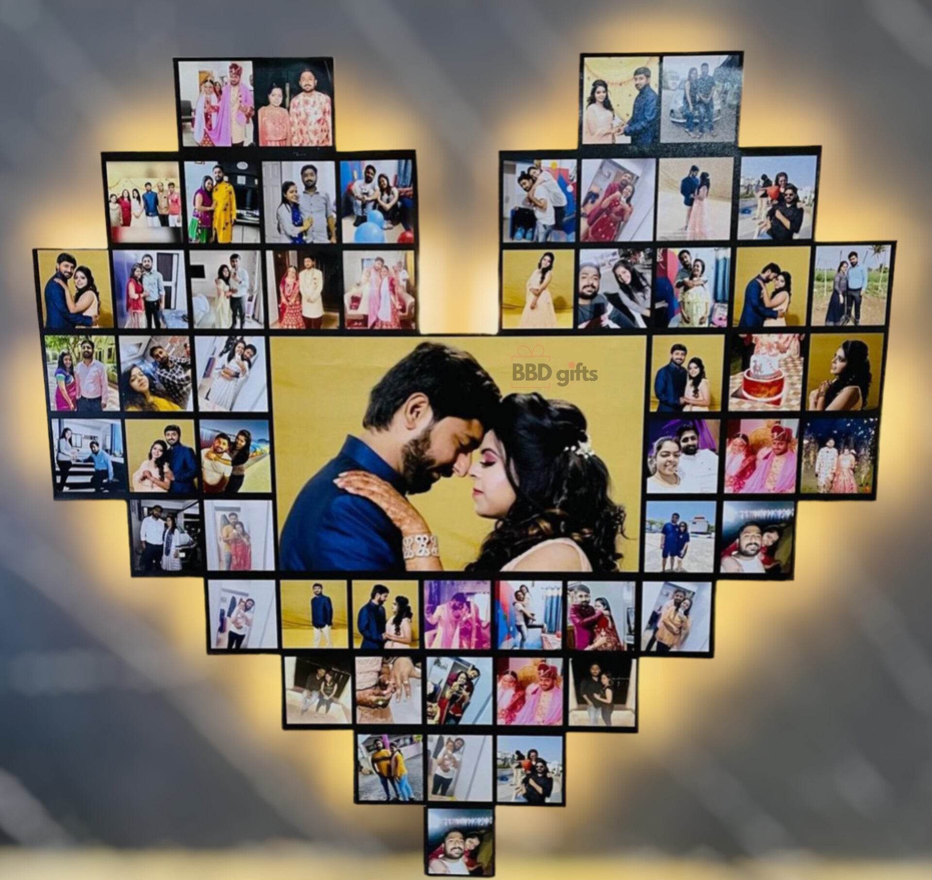 Customised Heart frame | Photo Frame - BBD GIFTS