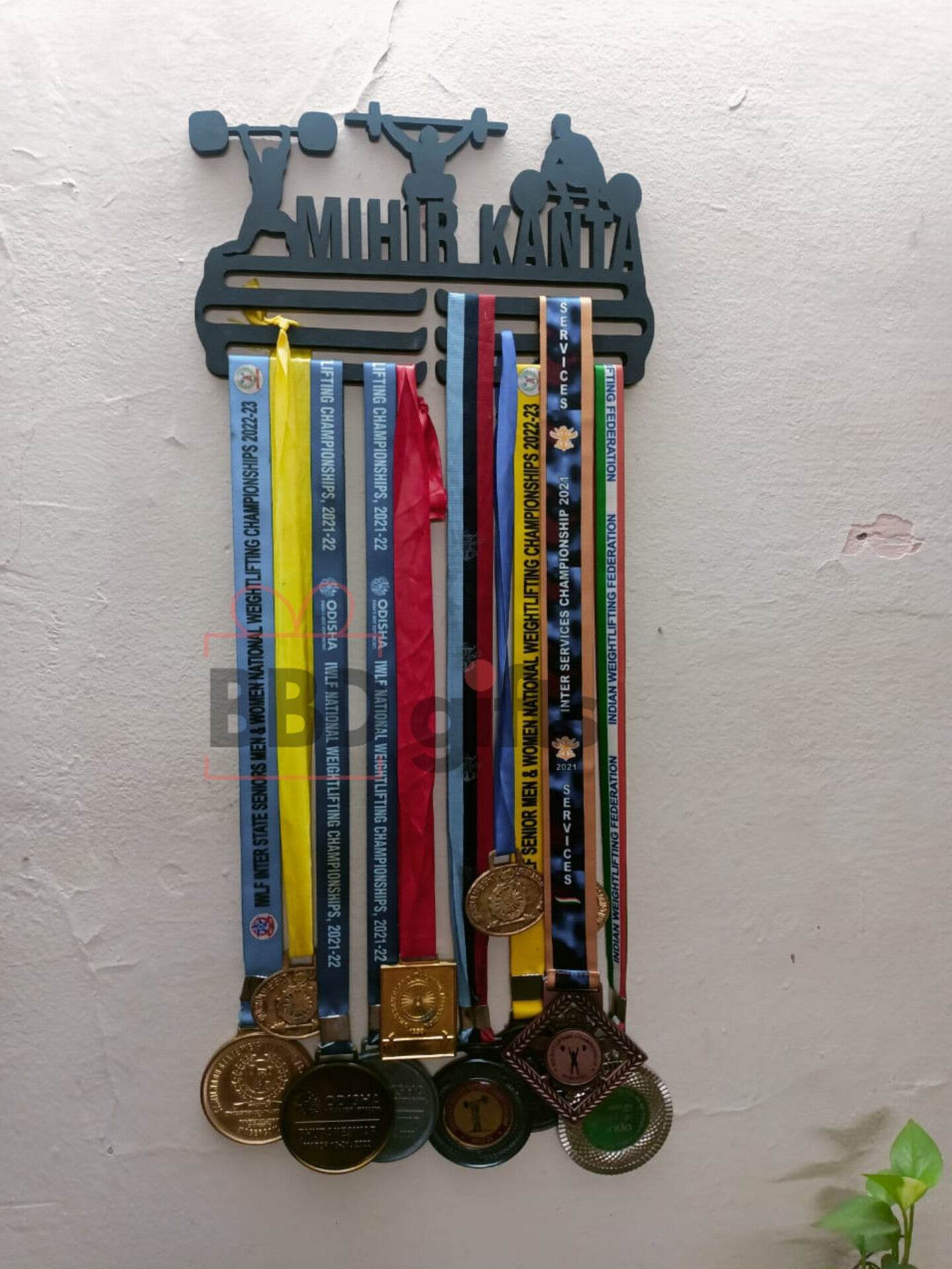 Personalized Medal Hanger | Standard Medal Hanger - BBD GIFTS