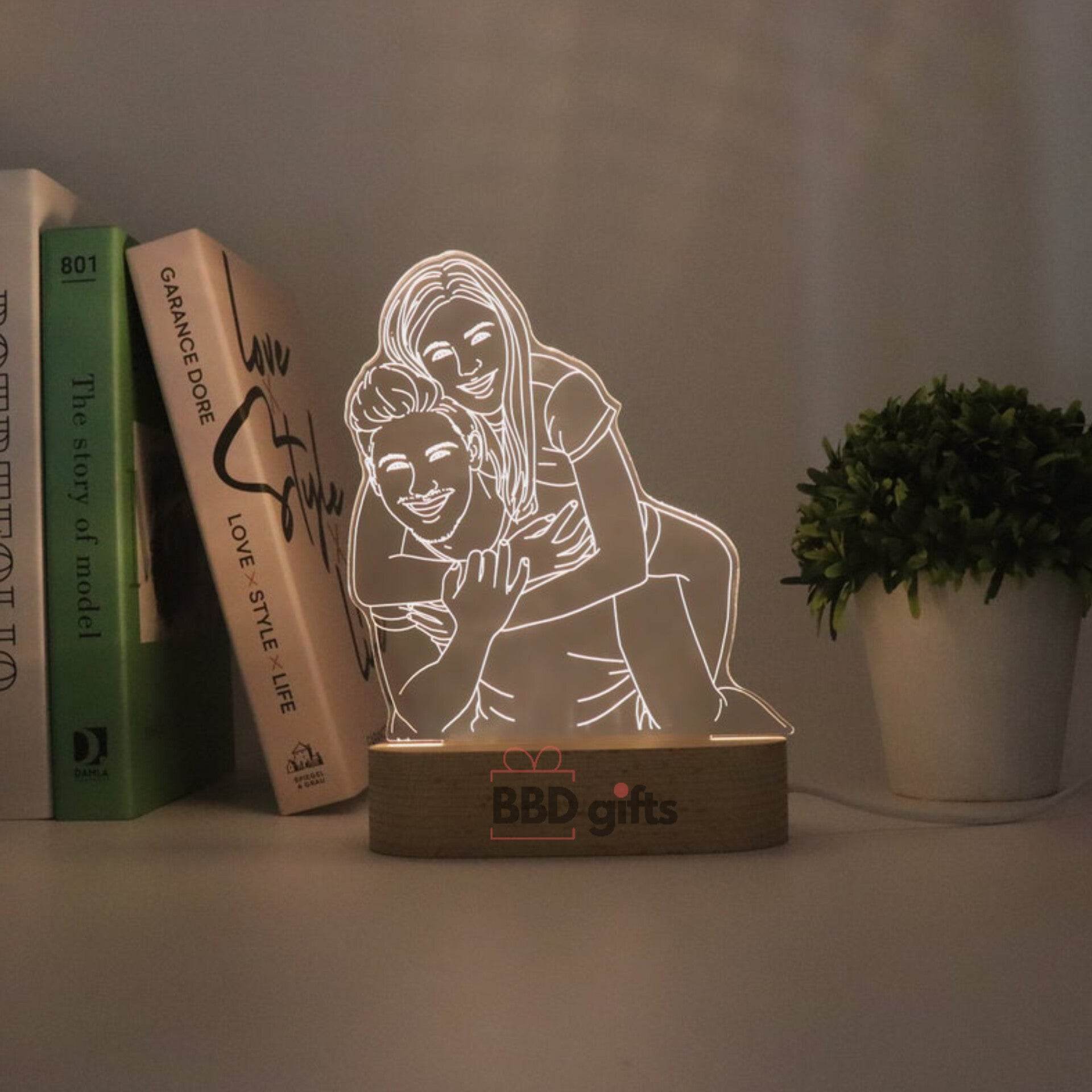 Customized Led Sketch Table Top - BBD GIFTS