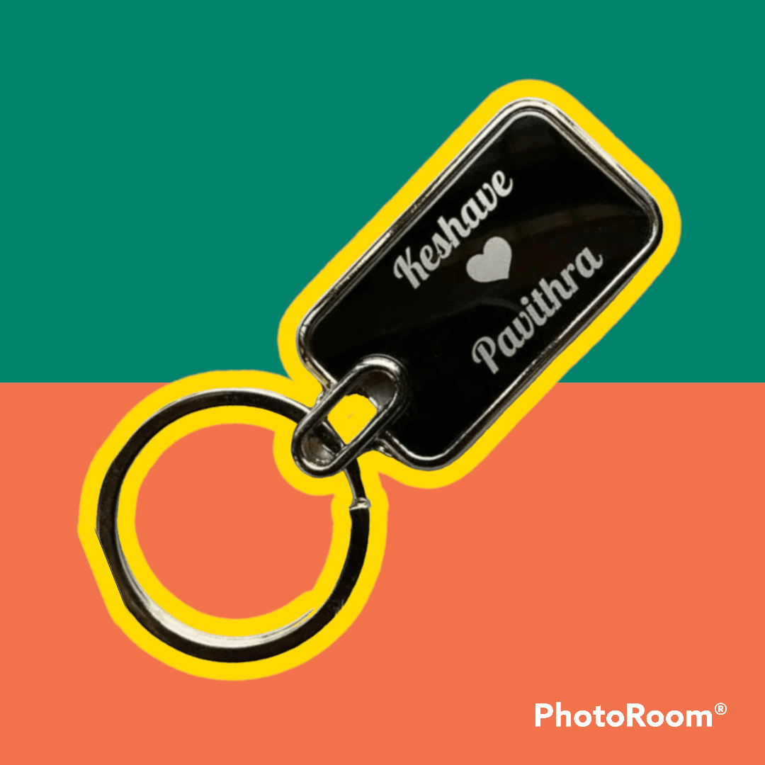Customized metal keychainย | Keychains | Custom made keychains | keychains under 300 rs| Metal keychains | best metal keychains | buy keychains online - BBD GIFTS