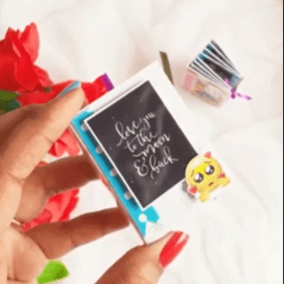 Customized Mini scrapbook - Mini Photo Album - Handmade Gifts - BBD GIFTS