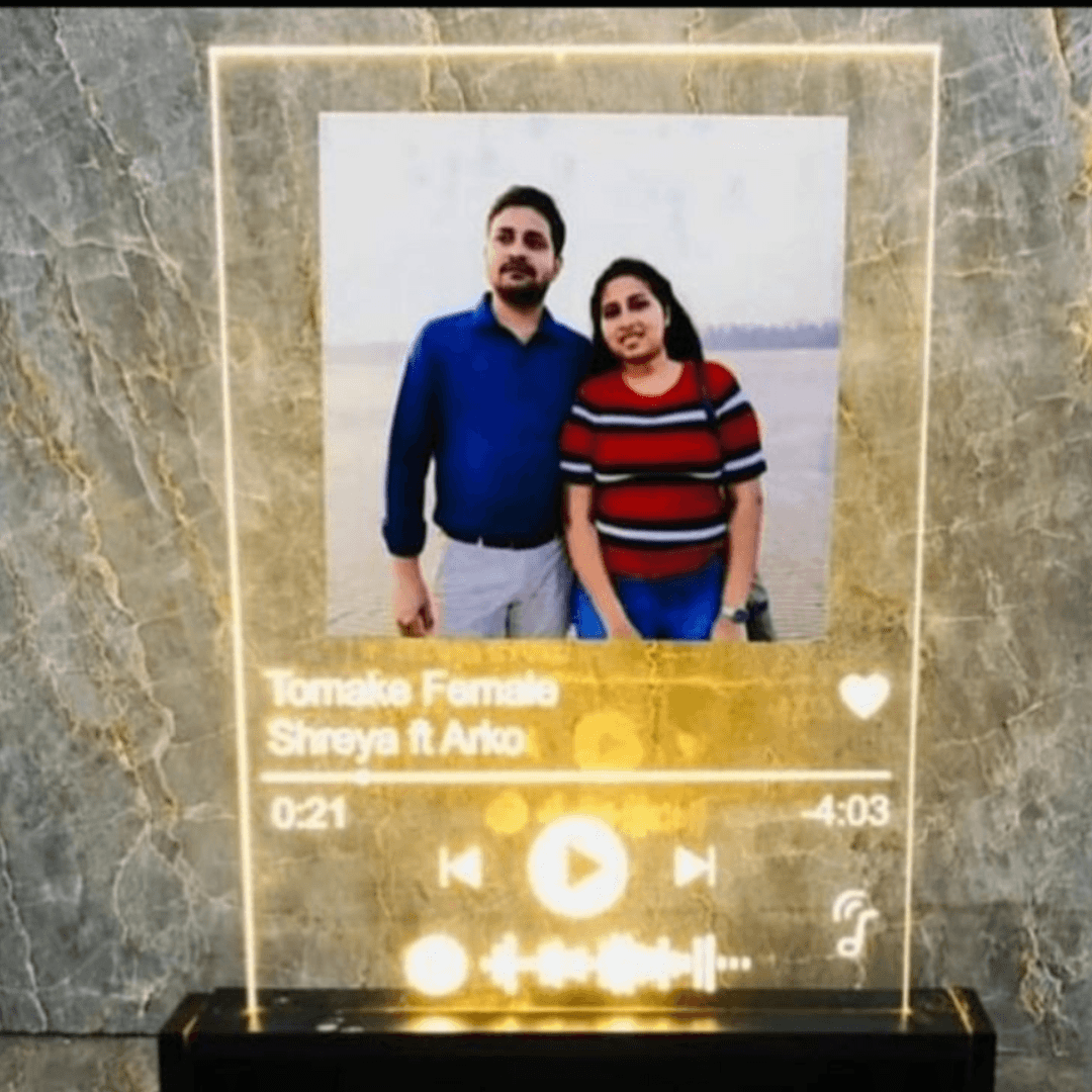 Customized Photo Frame With Spotify - Spotify Frame - Spotify Gifts - BBD GIFTS