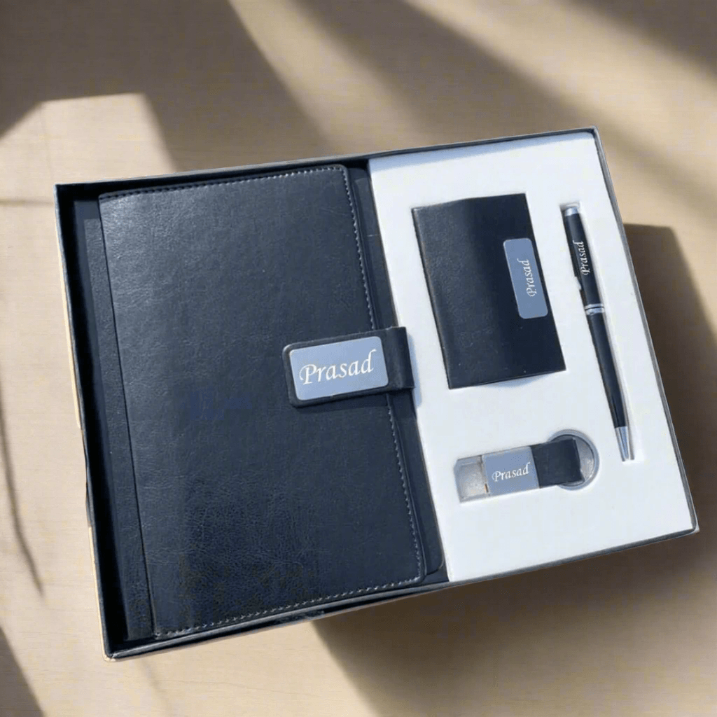 Customized Corporate Combo with Card Holder | Premium Corporate Gift Hamper for Offices - BBD GIFTS