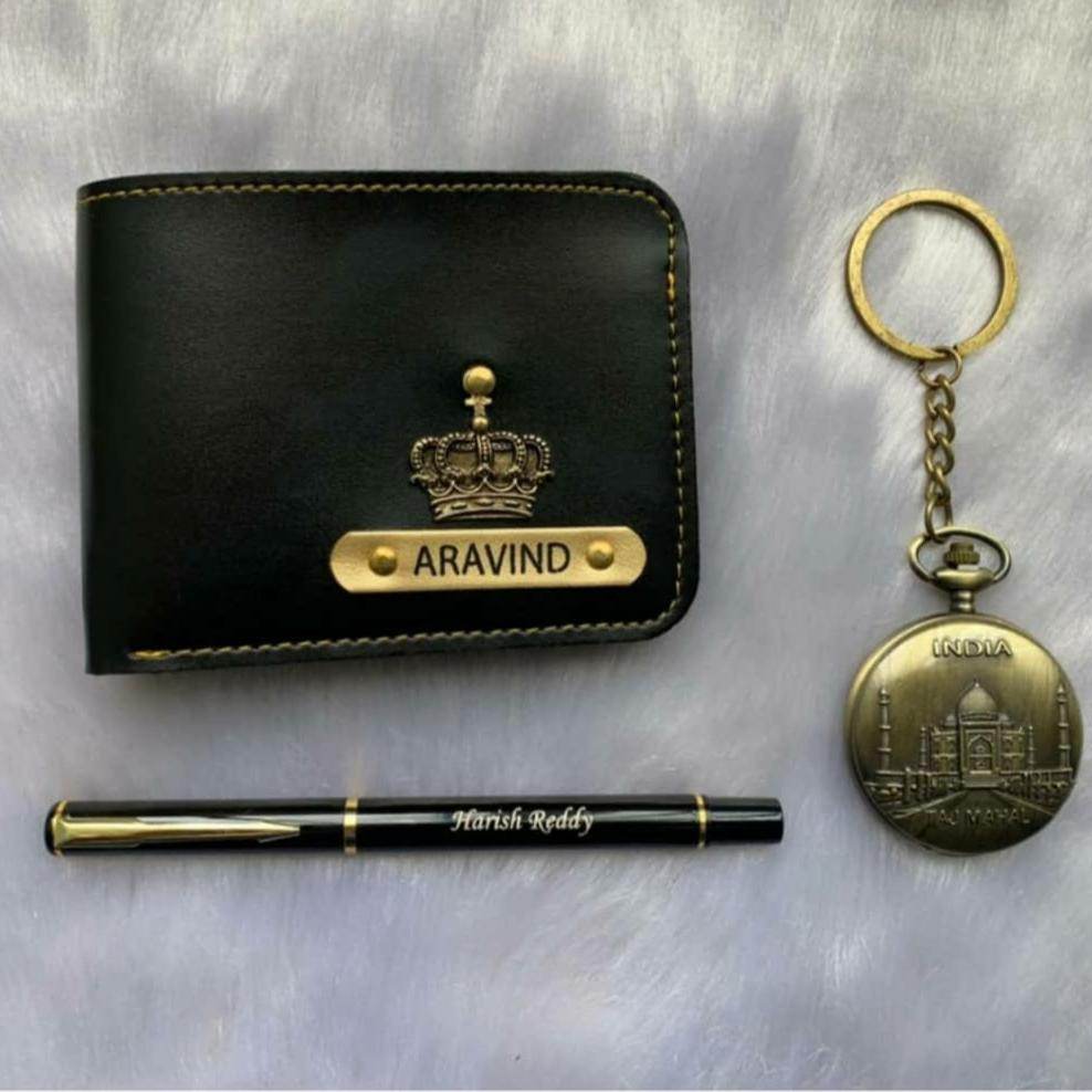 Wallet And Antique Watch Combo - Gift Combo For Him - Best Birthday Gift For Him - Antique GIft Ideas - BBD GIFTS