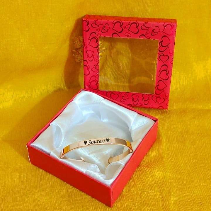 Personalized Adjustable Name Kada – Elegant Gift for Her & Him - BBD GIFTS