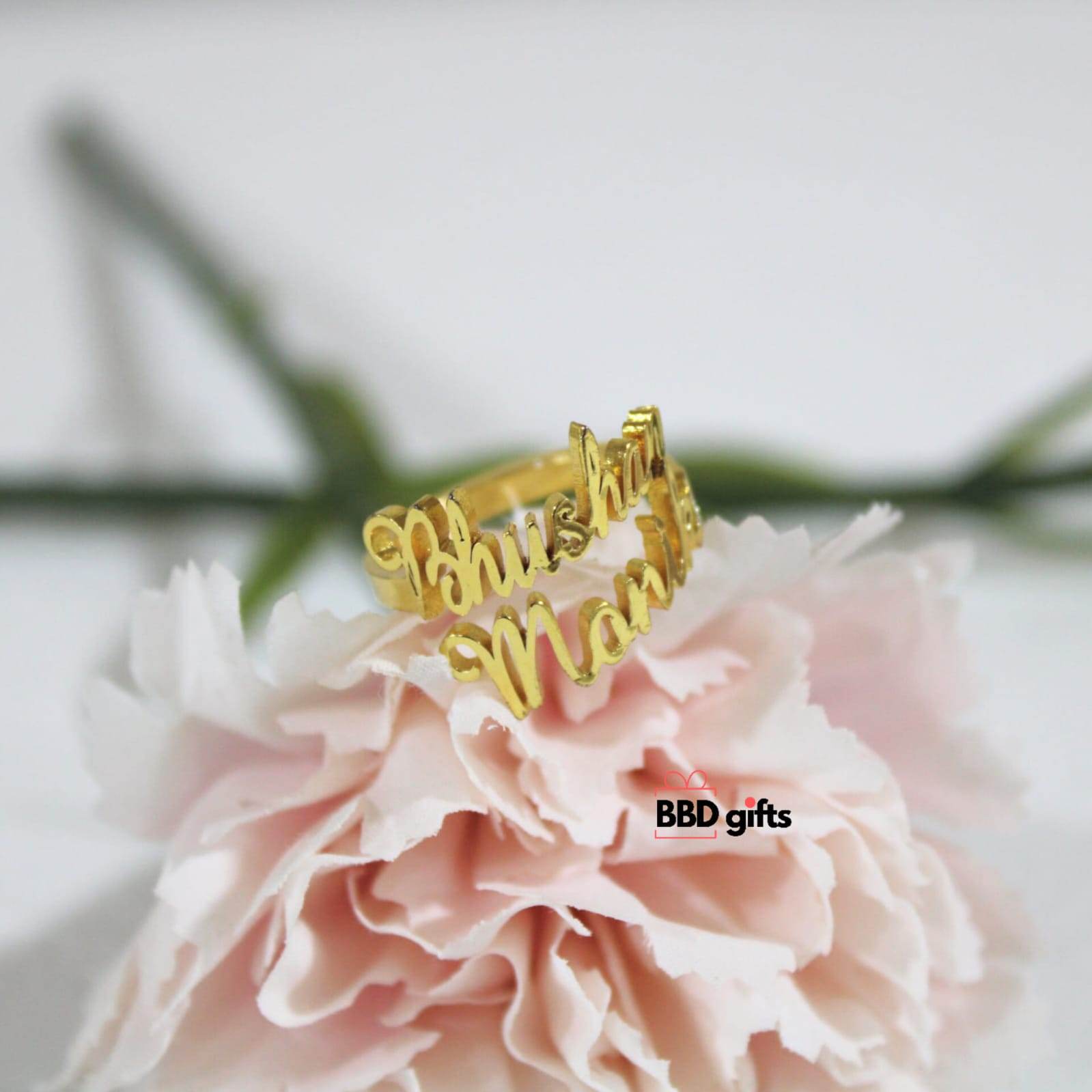 Couple Name Ring - BBD GIFTS