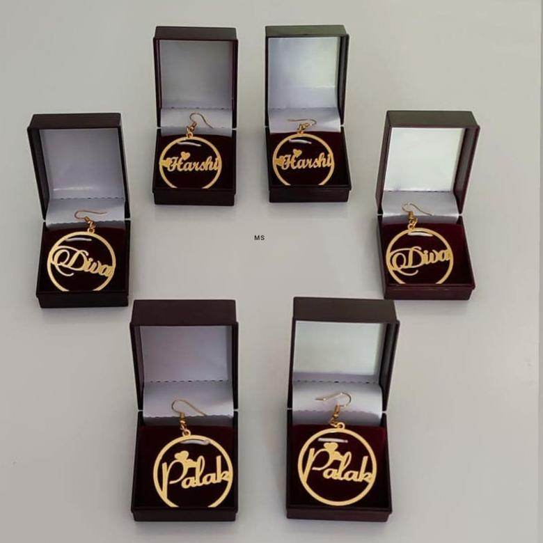 Customized Name Ear Rings - BBD GIFTS