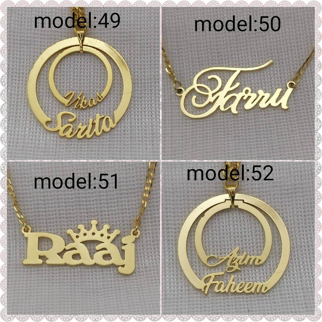 Custom name pendant - BBD GIFTS