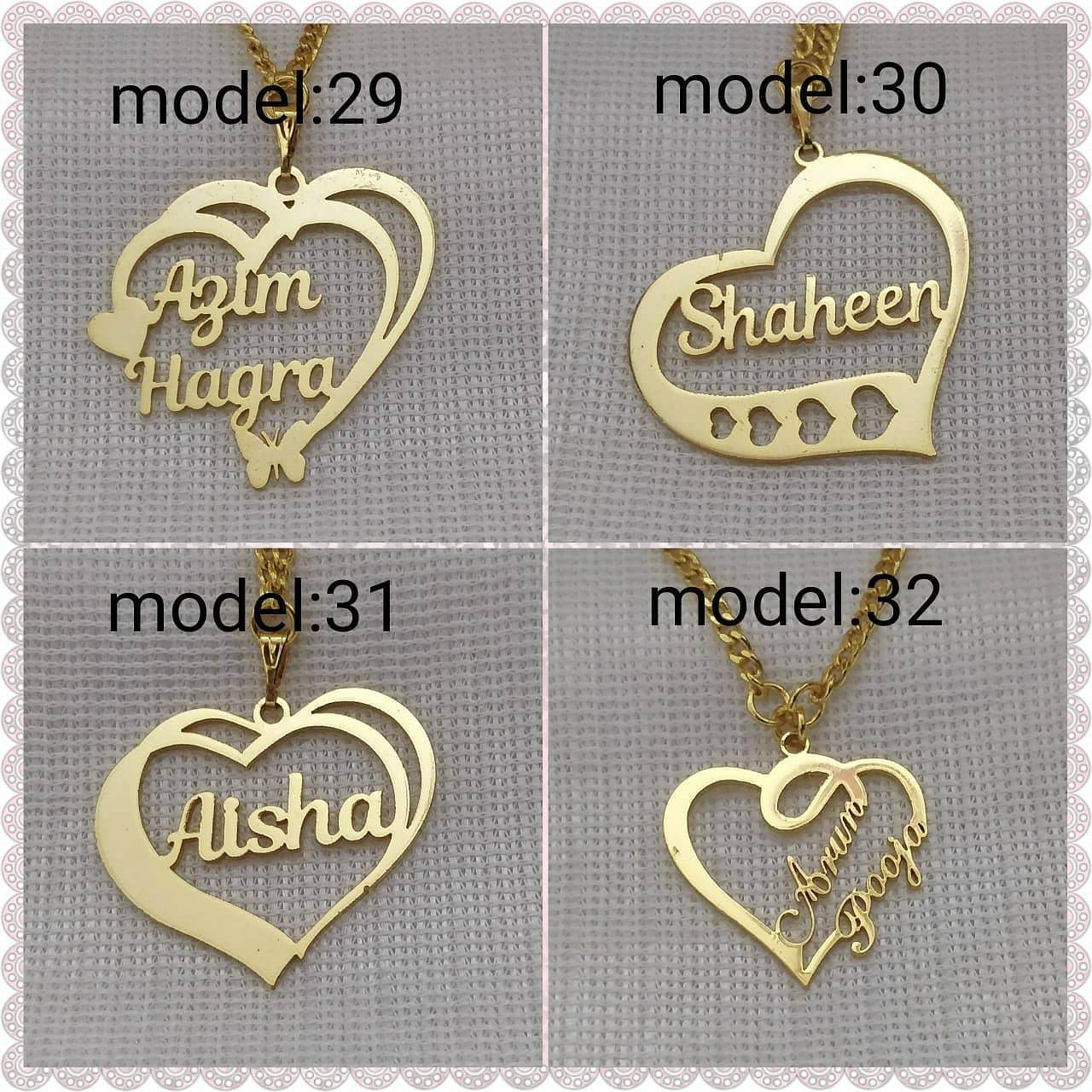 Custom name pendant - BBD GIFTS