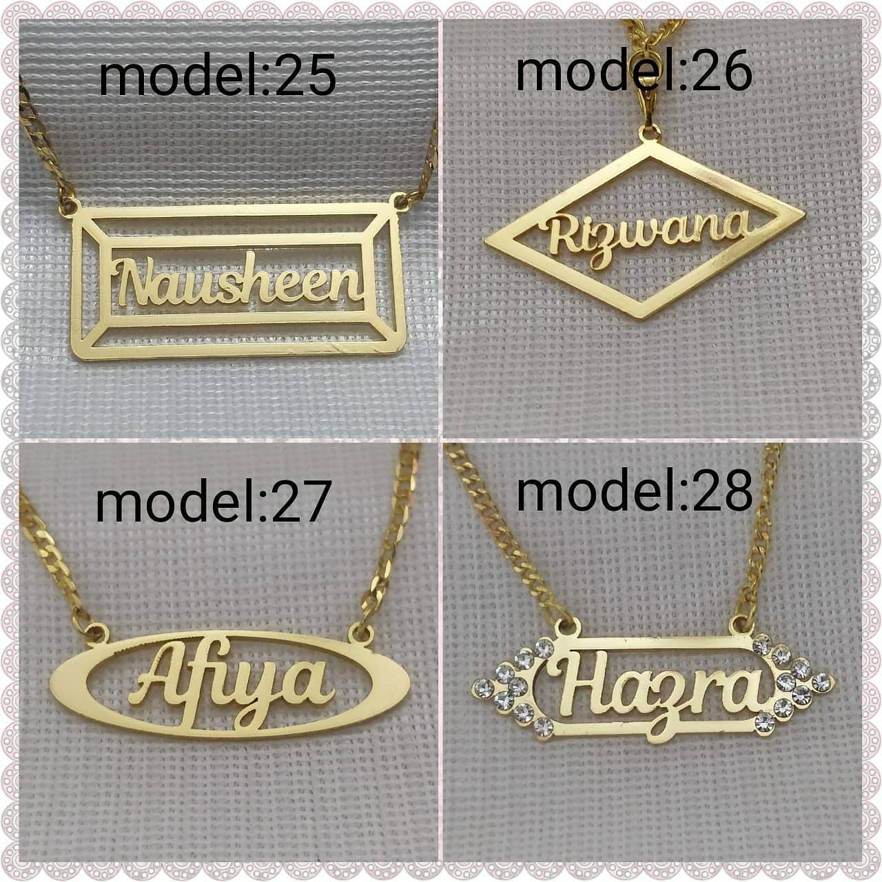 Custom name pendant - BBD GIFTS