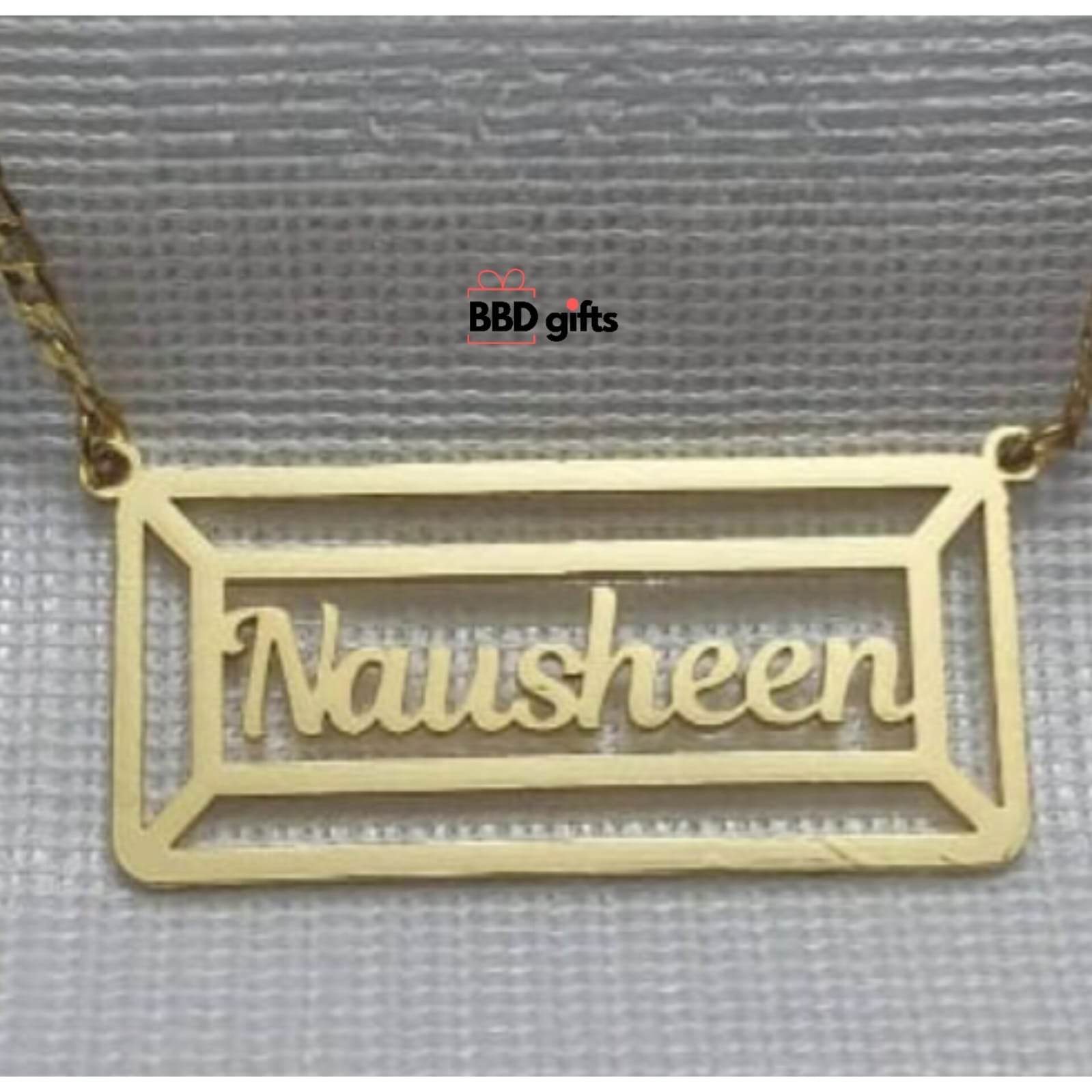 Customized Name Pendant - BBD GIFTS