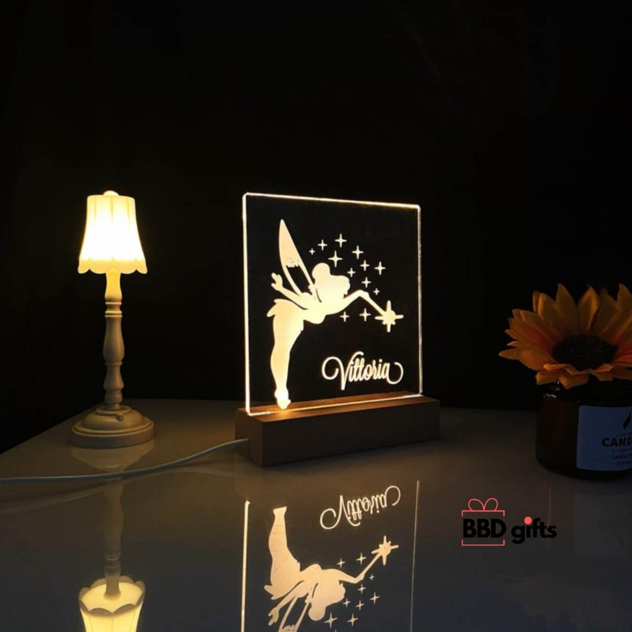 Personalized Name Night Light | Bedroom Decor | Birthday Gift | Kids Night Light Gift - BBD GIFTS