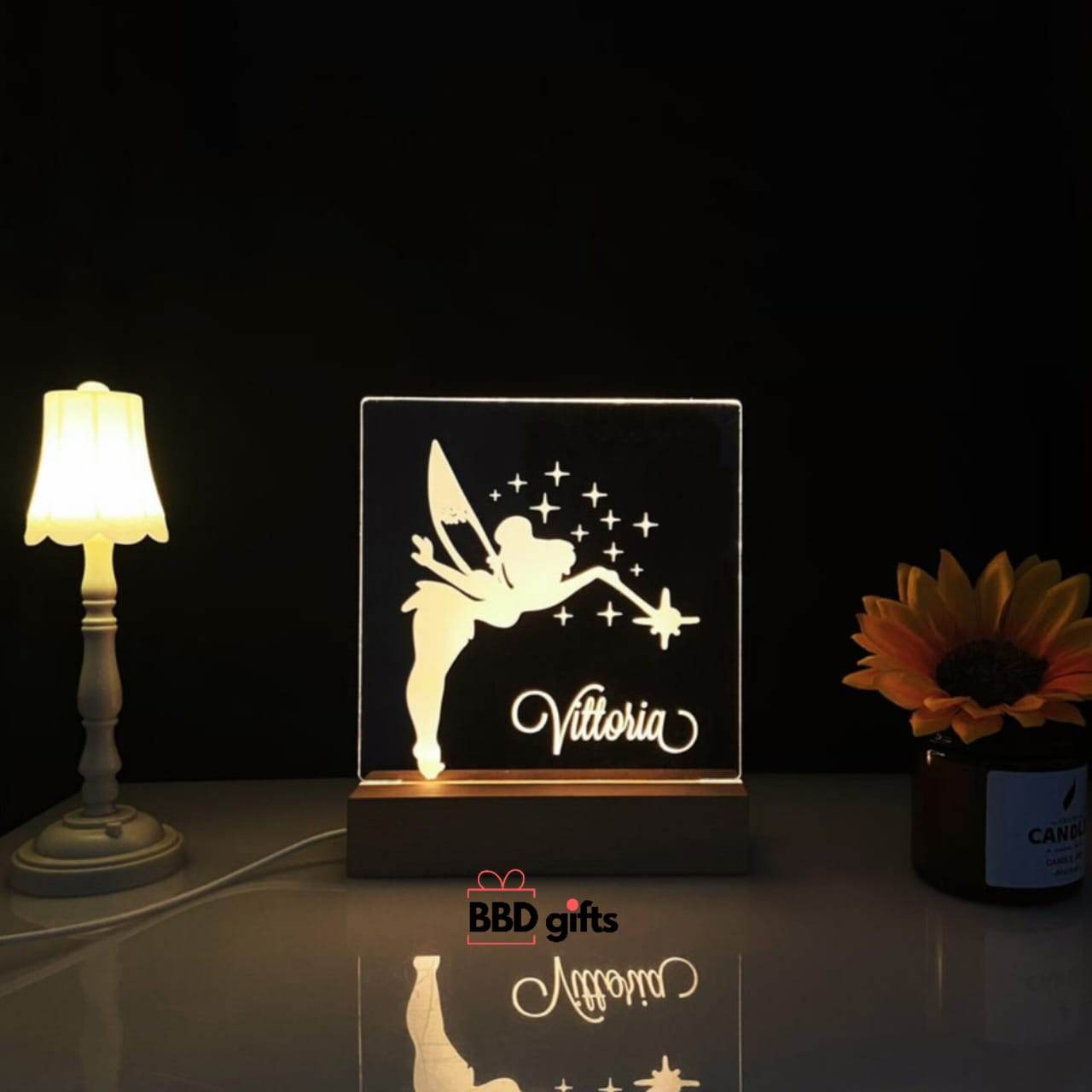 Personalized Name Night Light | Bedroom Decor | Birthday Gift | Kids Night Light Gift - BBD GIFTS
