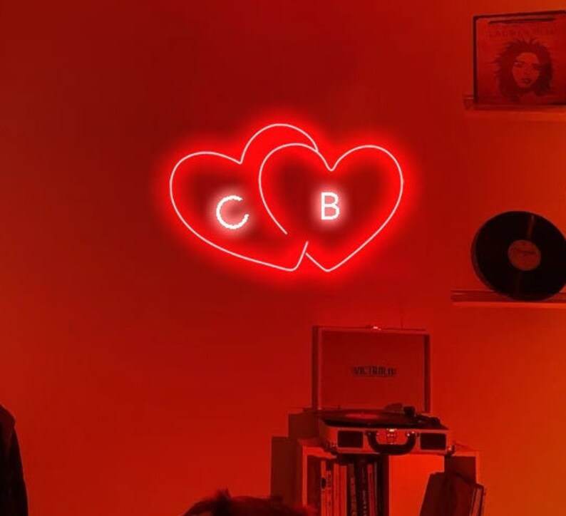 Customized love Heart Led Neons - BBD GIFTS