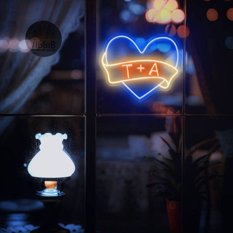 Personalized Led Intial Neon sign - BBD GIFTS