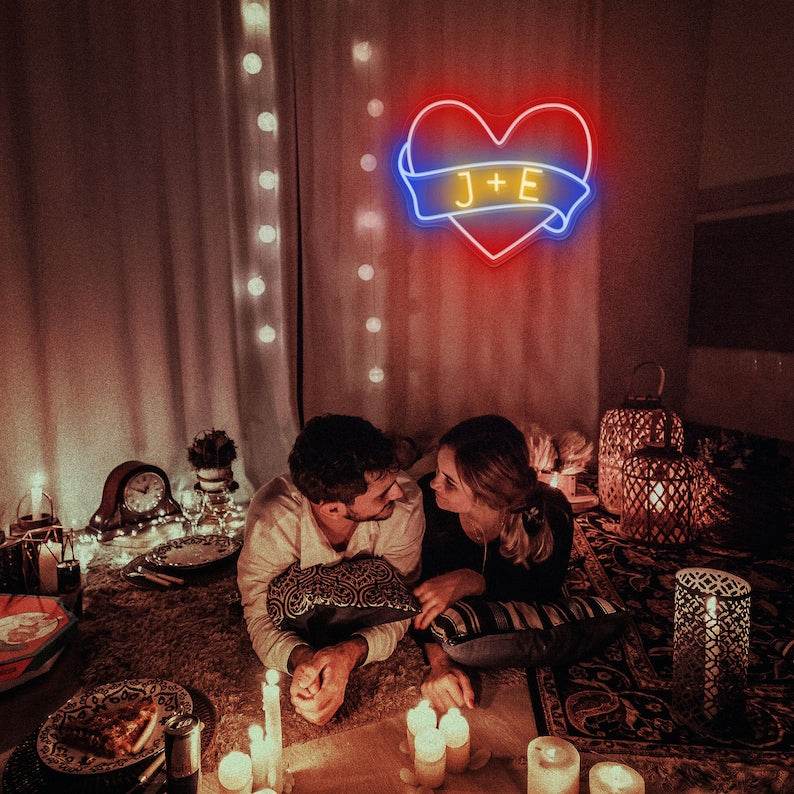 Personalized Led Intial Neon sign - BBD GIFTS